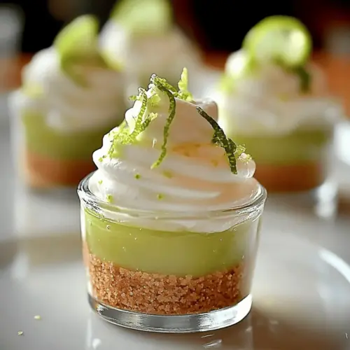 Key Lime Pie mini desserts
