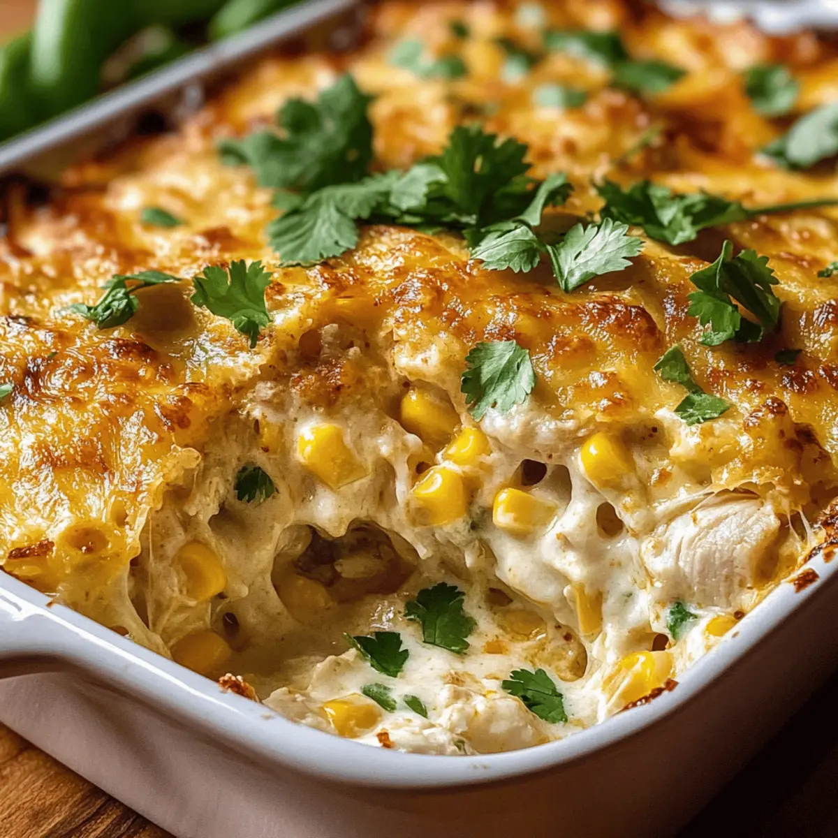 Street Corn Chicken Casserole