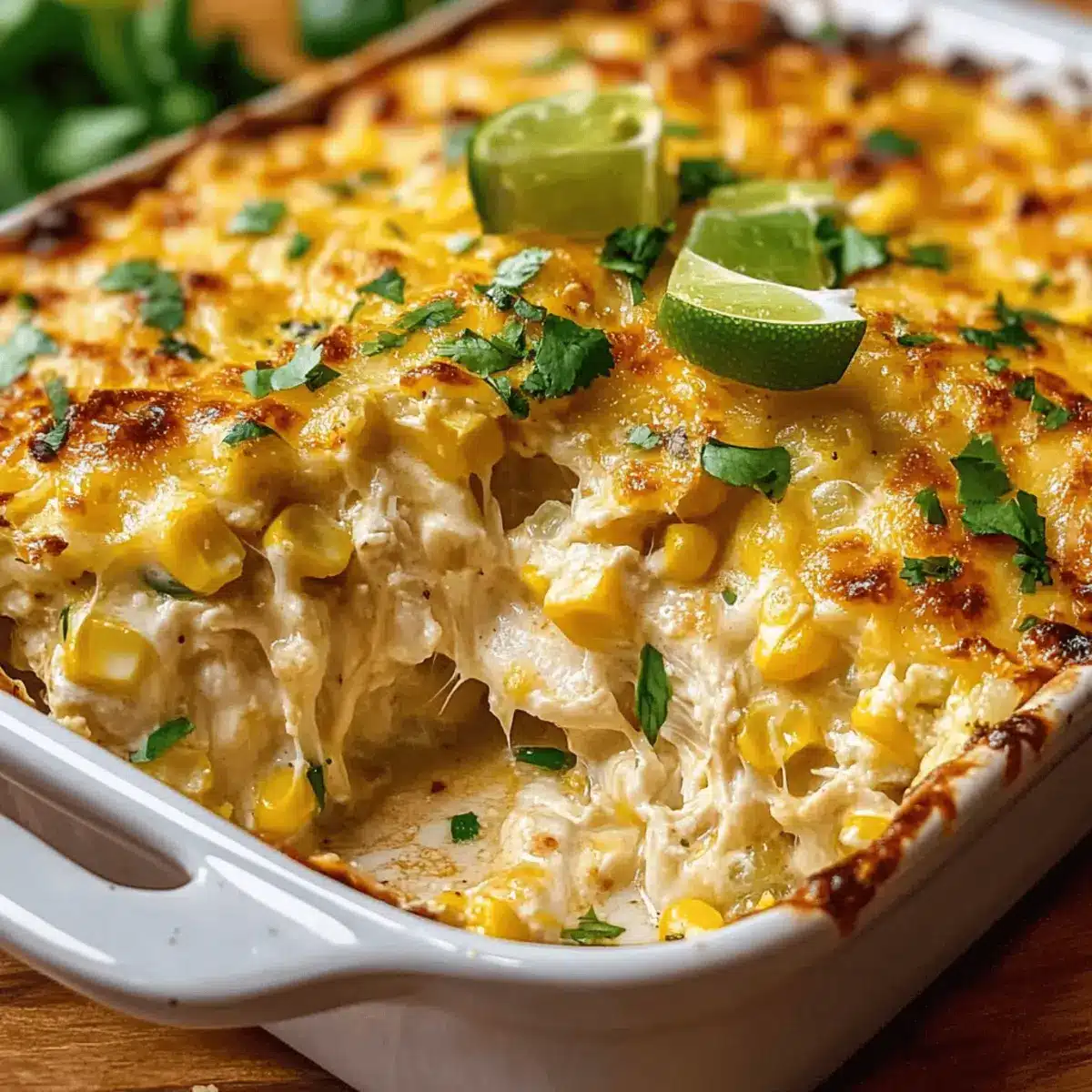 Street Corn Chicken Casserole
