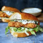 Crispy Chicken Caesar Sandwich
