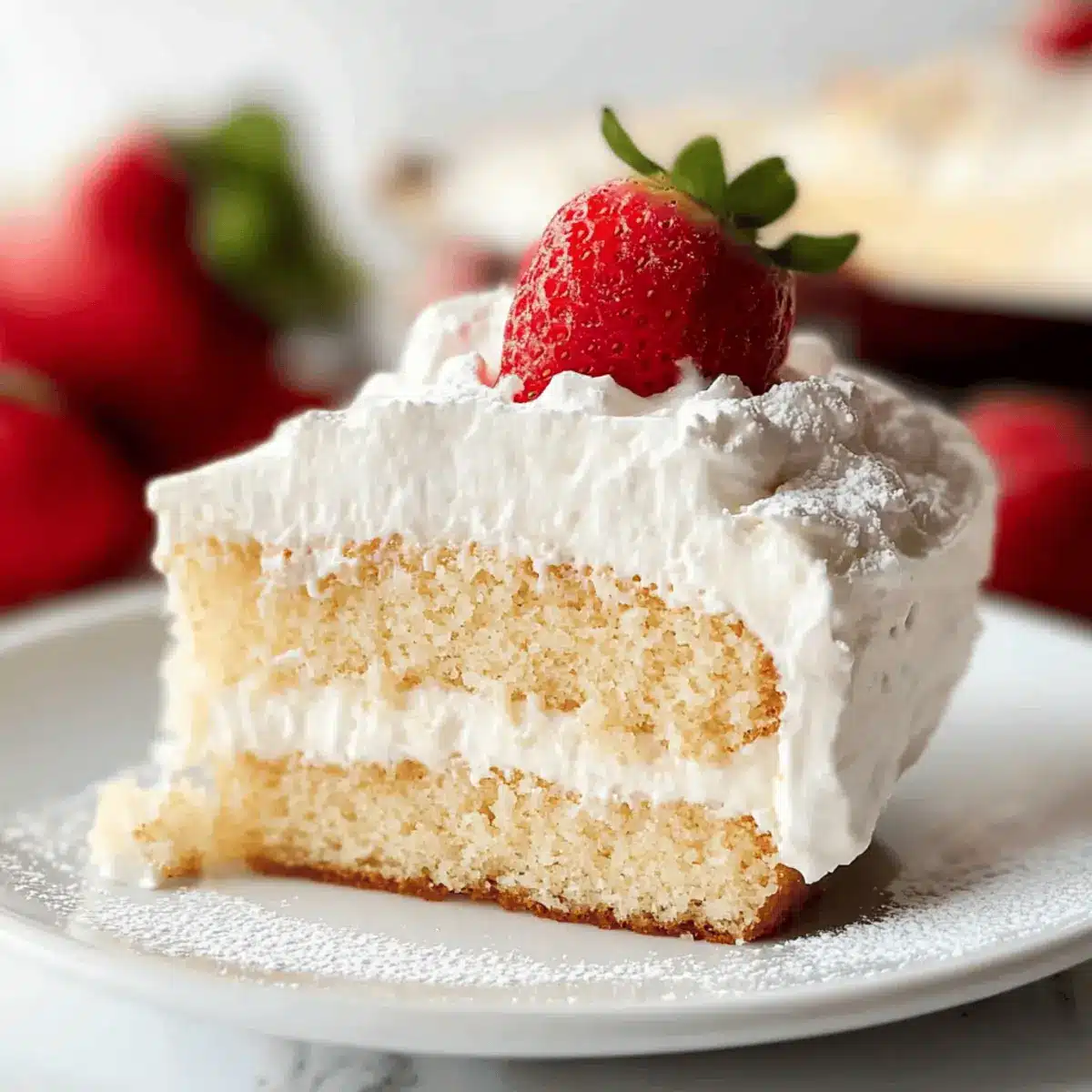 Moist Tres Leches Cake
