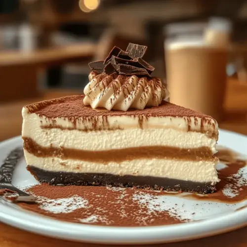 Creamy Coffee Cheesecake
