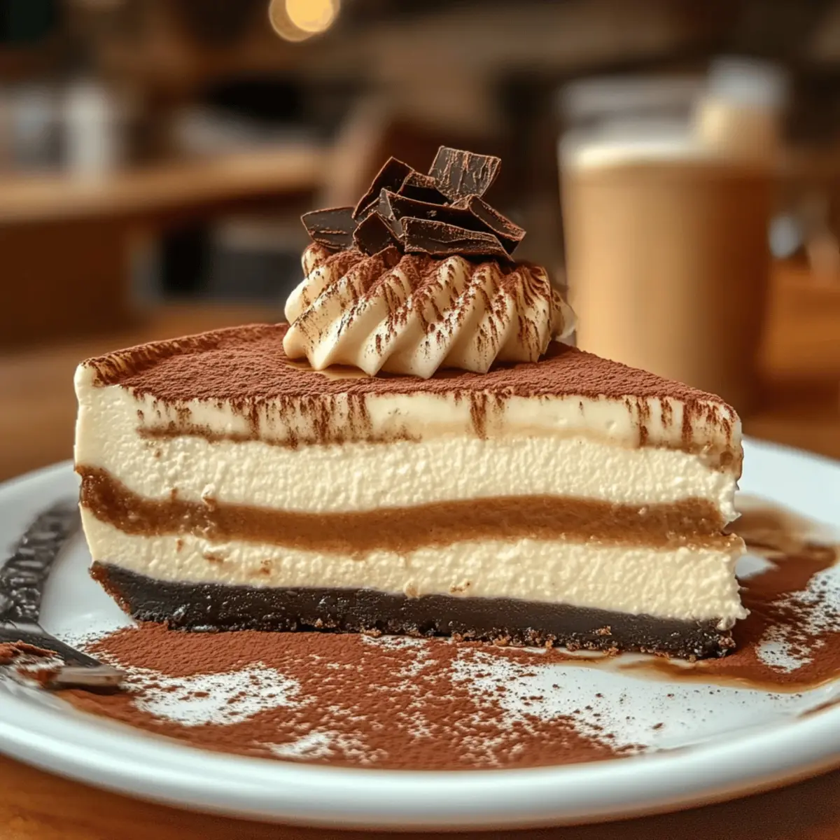 Creamy Coffee Cheesecake