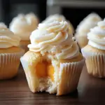 The Best Honey Peach Cream Cheese Cupcakes
