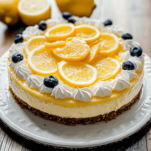 Lemon Cheesecake Recipe