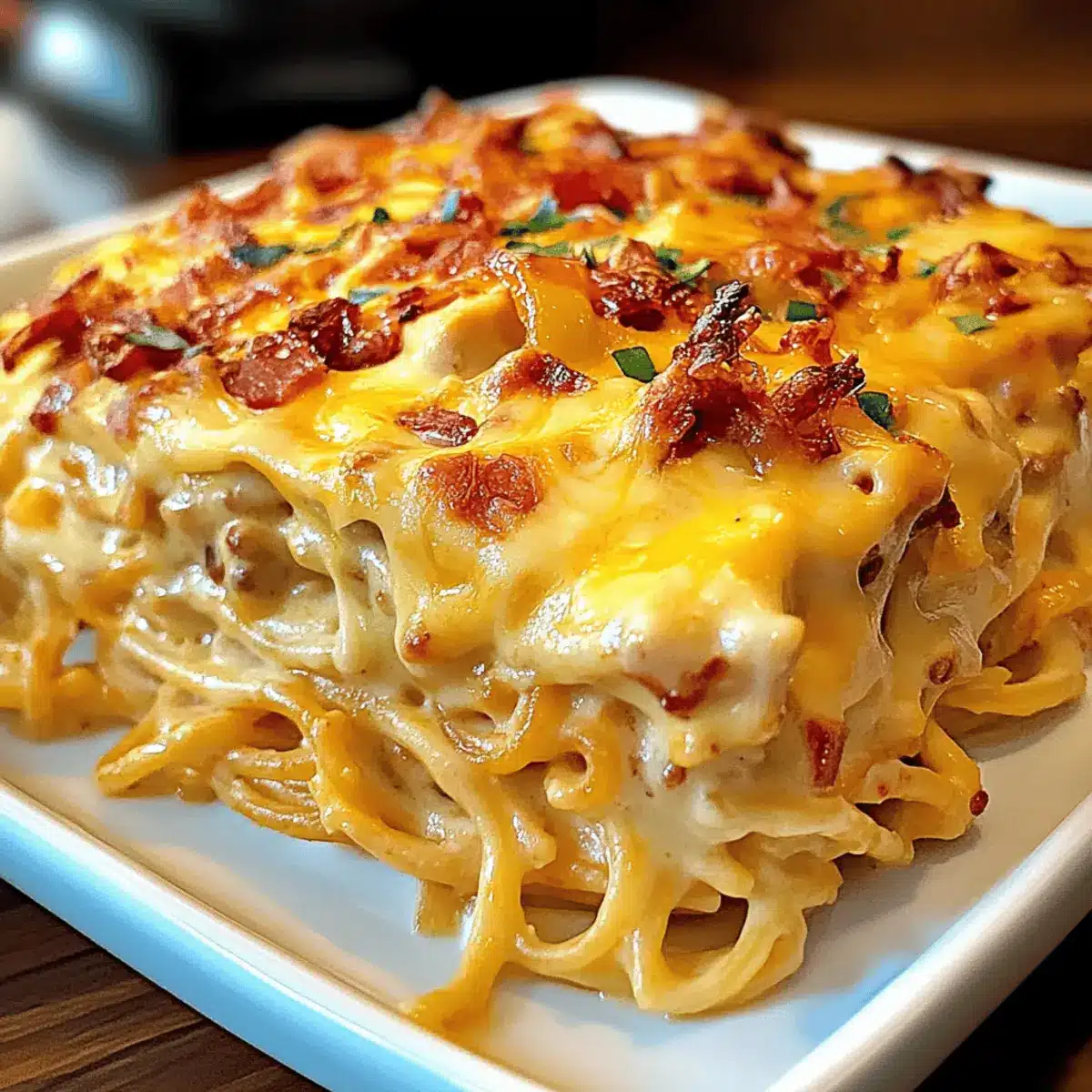 Spicy Southern Chicken Spaghetti Casserole