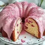 Cherry Blossom Bundt Cake