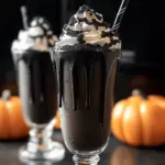 Spooky Black Milkshake