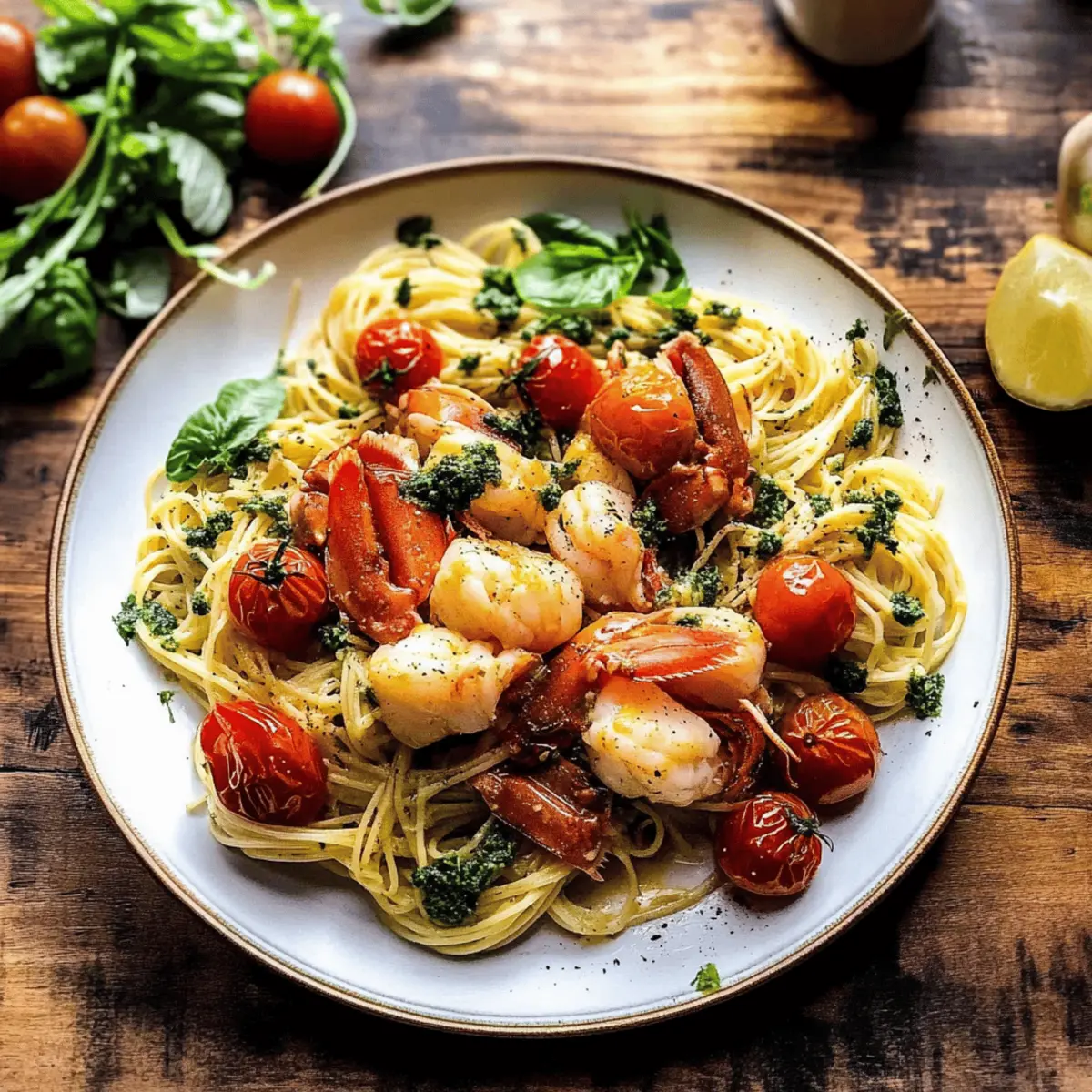 Buttery Lobster Pasta