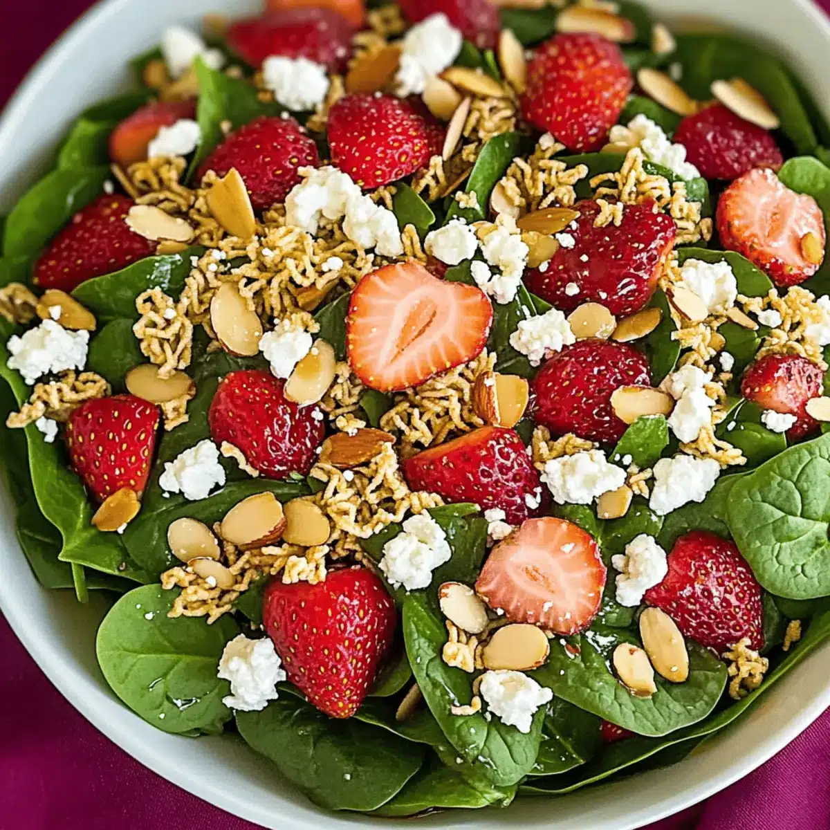 Strawberry Crunch Salad