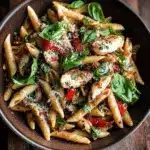 Grilled Chicken Pasta Salad with Balsamic Vinaigrette