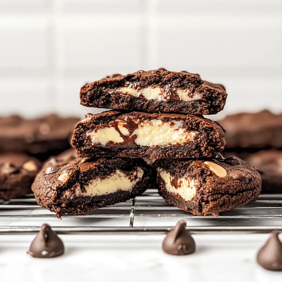 Choco-Cheesecake Cookie Bites