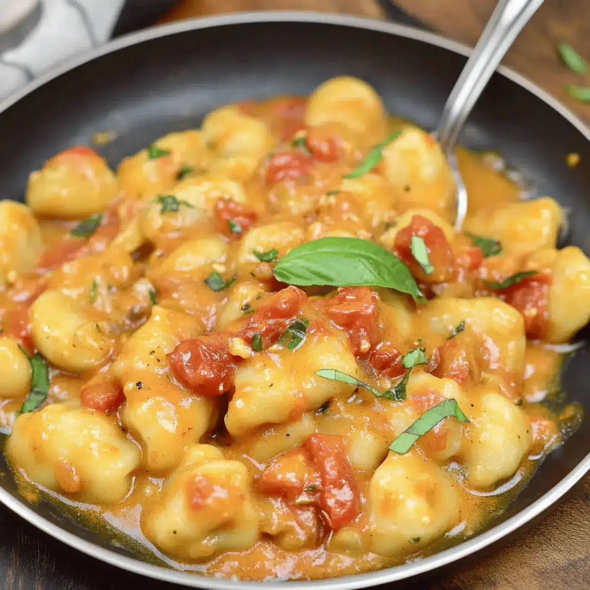 Creamy Tomato Gnocchi
