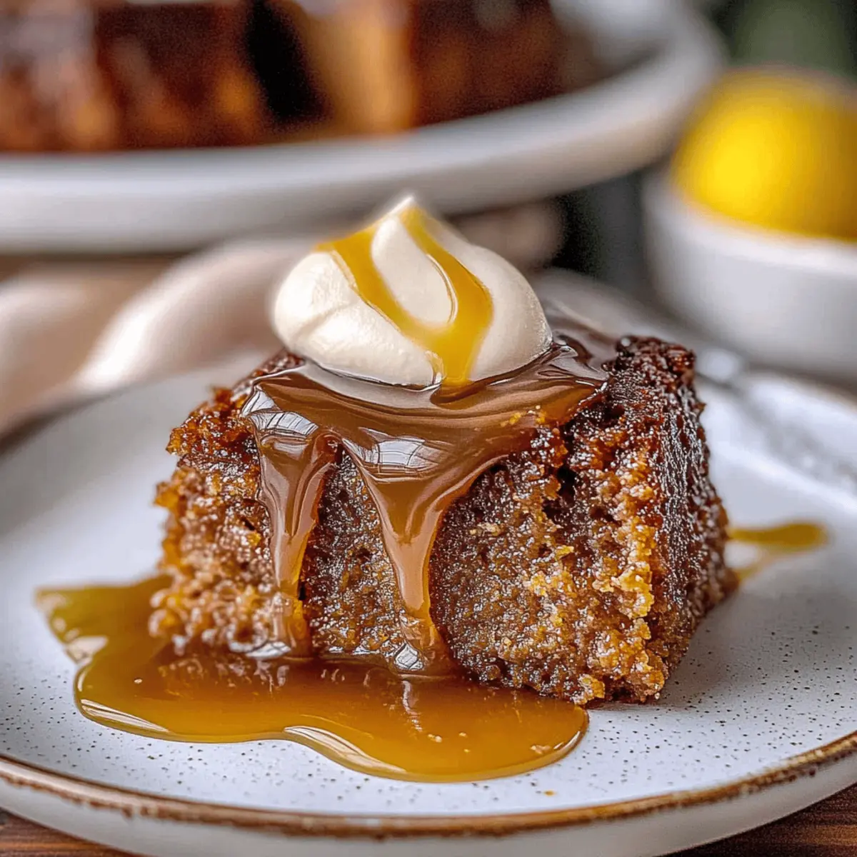 Sticky Toffee Pudding Recipe