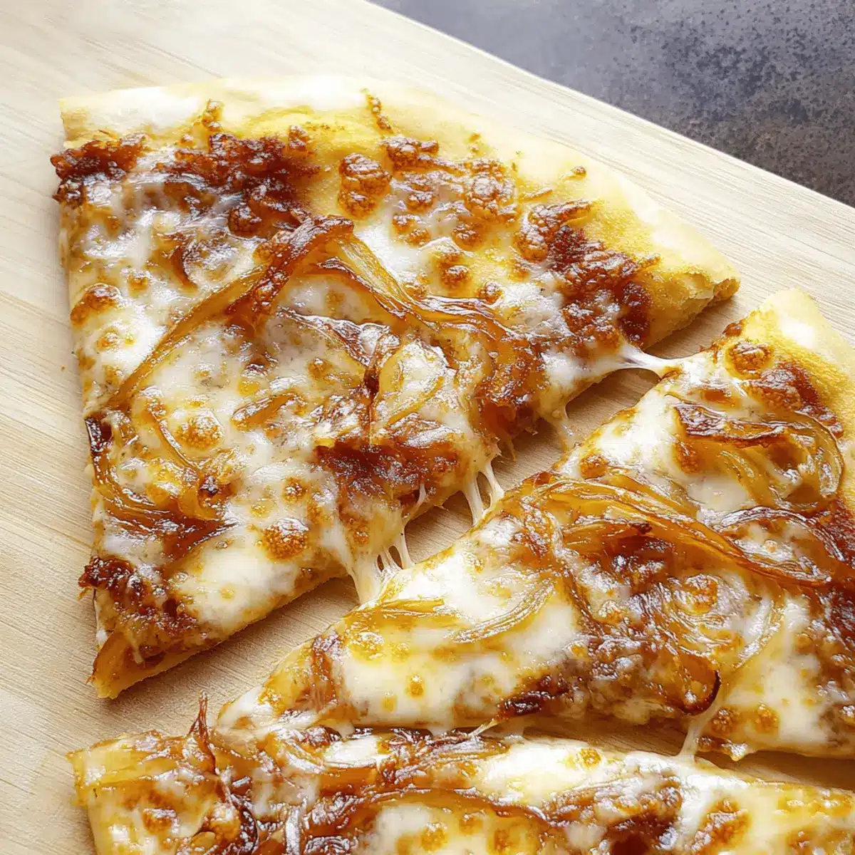 French Onion Pizza