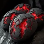 Black Halloween Brimstone Bread