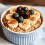 Fluffy Microwave Baked Oats