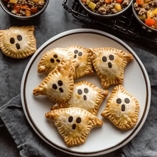 Ghost Mini Taco Pies