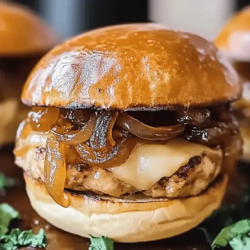 Juicy Chicken Burgers