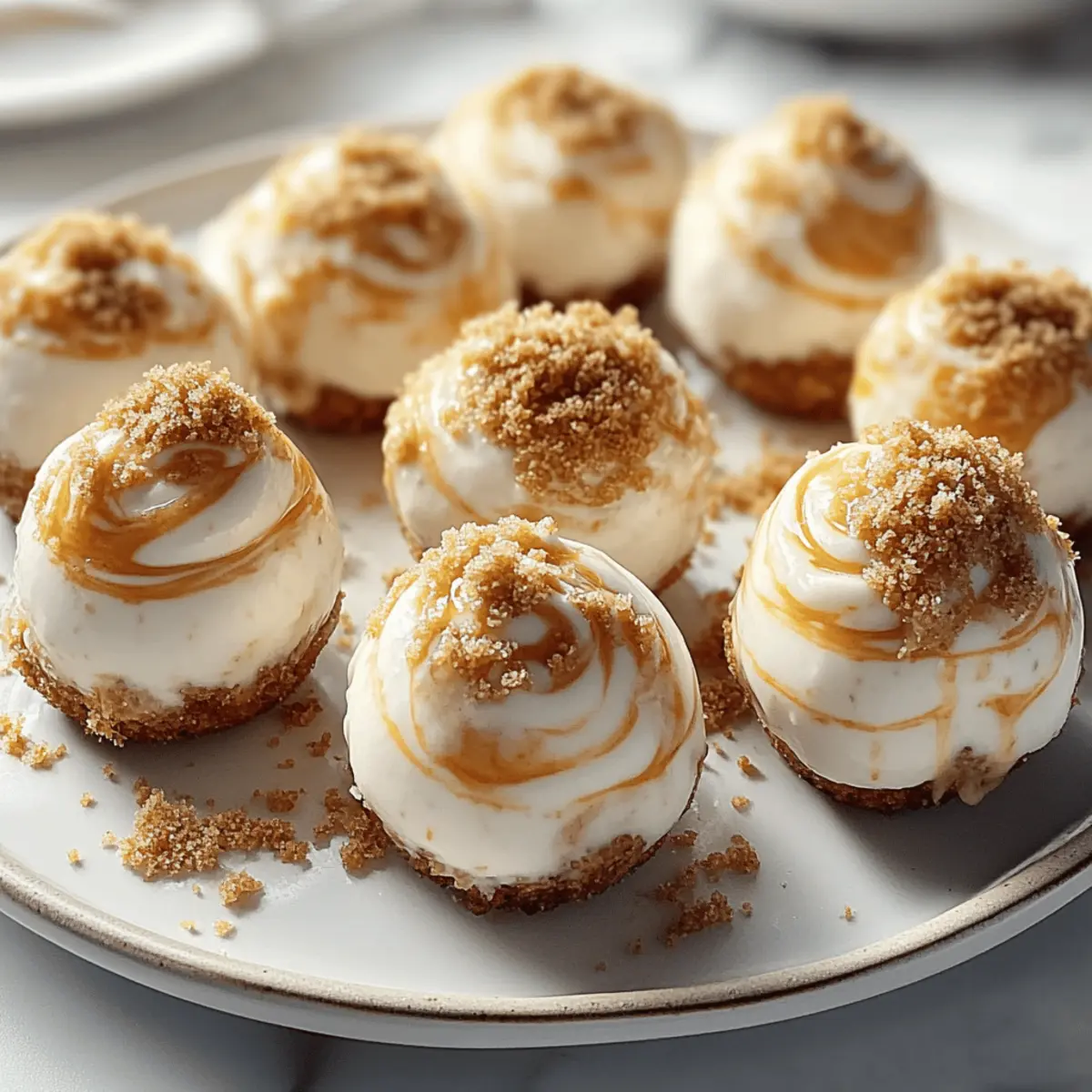 No Bake Pumpkin Cheesecake Balls