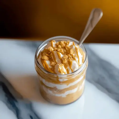 Pumpkin Cheesecake Overnight Oats