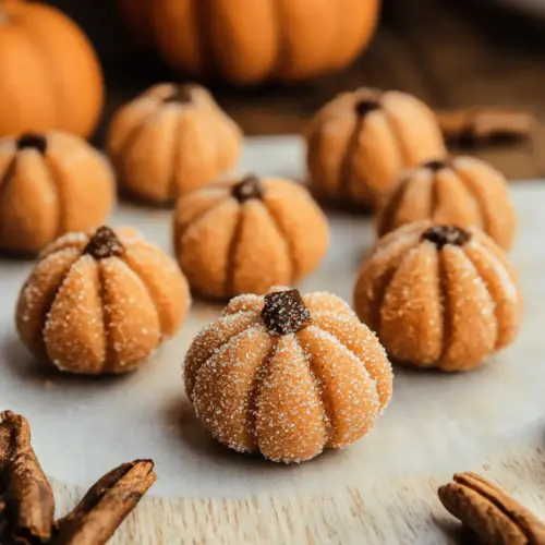 Pumpkin Cheesecake Truffles