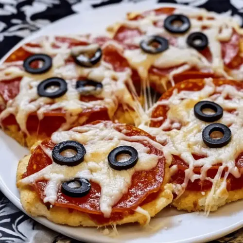 Spiderweb Pizza Bites