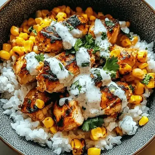 Street Corn Chicken Bowl Recipe