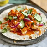 Sweet Chili Chicken Wraps