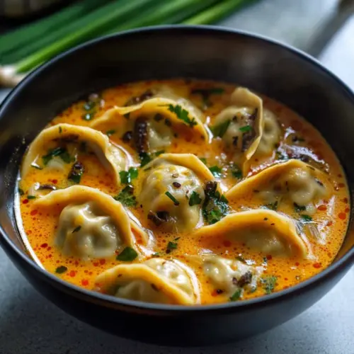 Coconut Curry Soup With Dumplings
