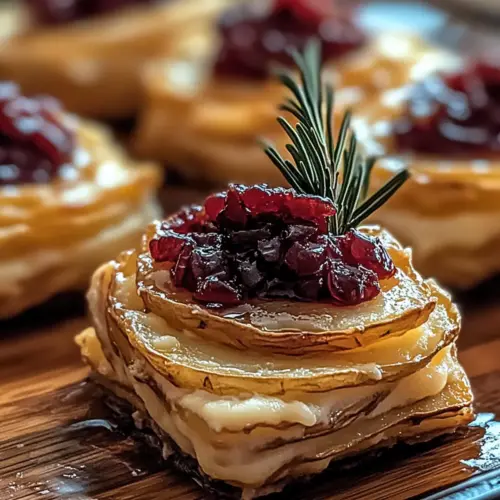 The Best Baked Cranberry Brie Bites