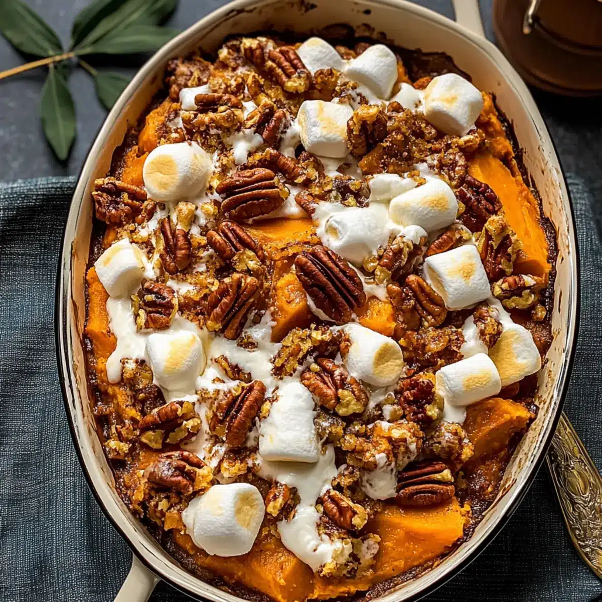 Southern Maple Sweet Potato Casserole
