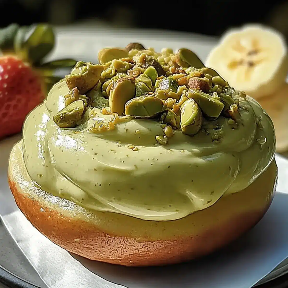 Pistachio Cream Spread Dessert