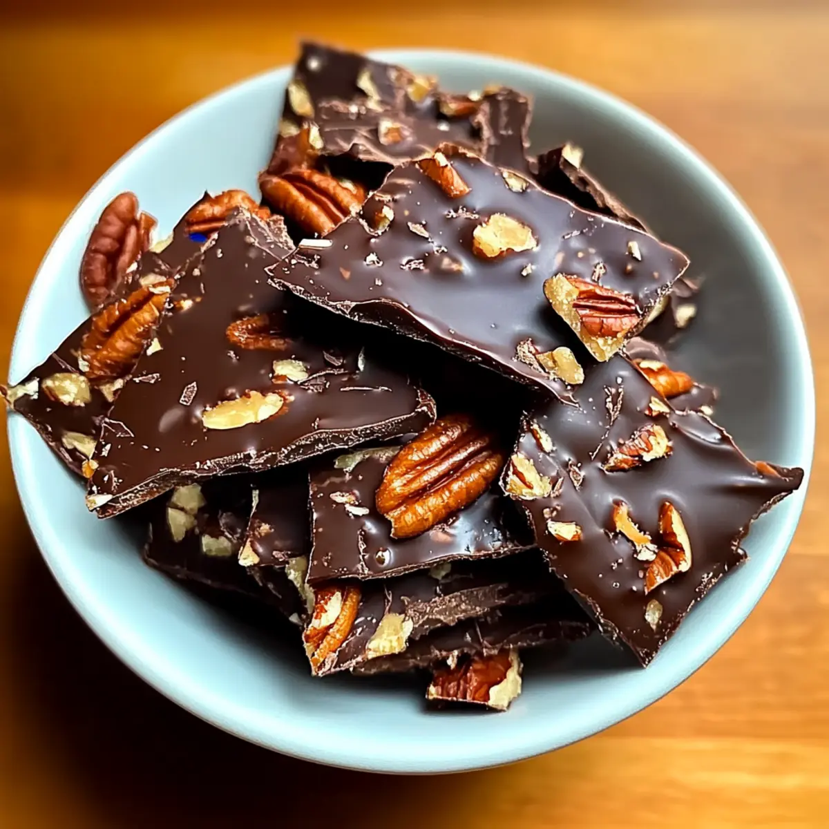 Chocolate Espresso Pecan Toffee