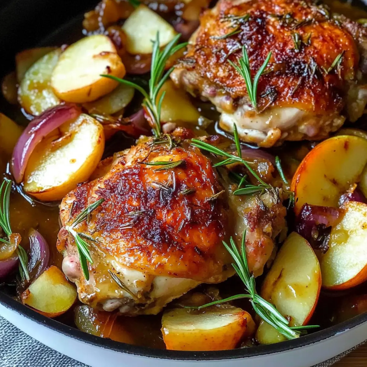 Rosemary Apple Cider Chicken
