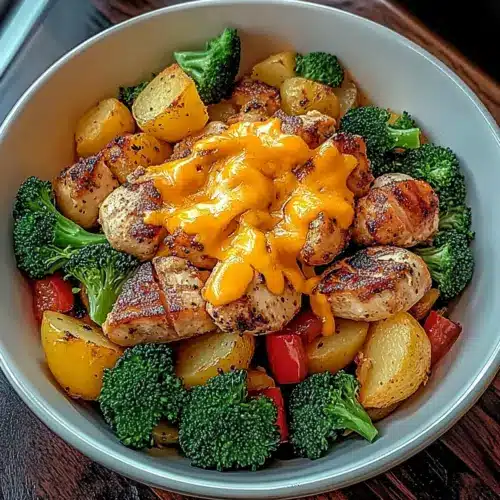 Crispy Potato & Chicken Bowl