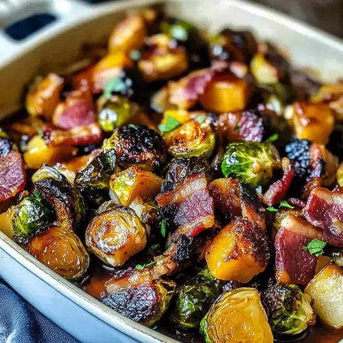 Maple Butternut Brussels Bacon