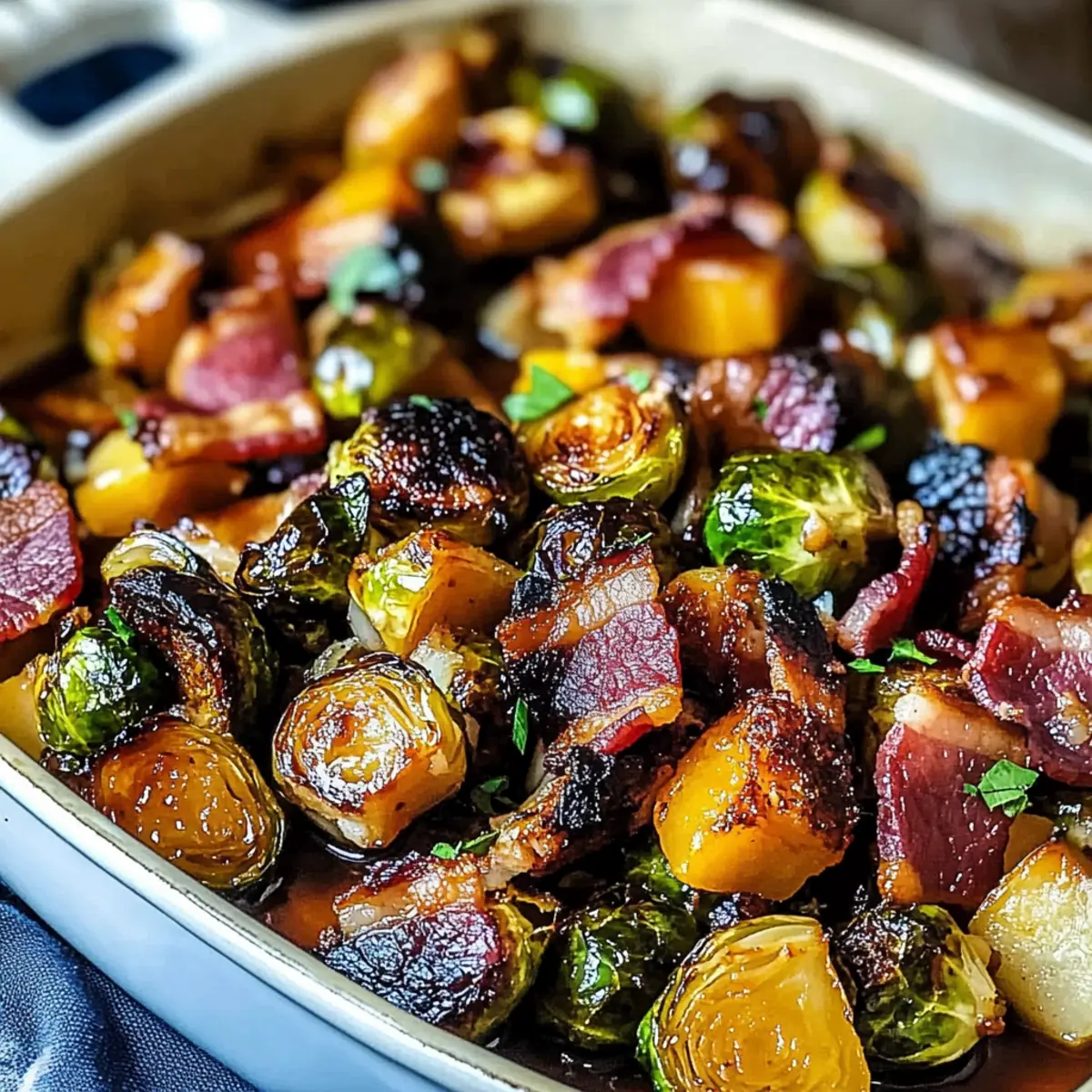 Maple Butternut Brussels Bacon