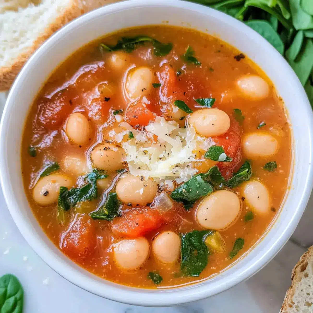 Tomato & Cannellini Bean Soup