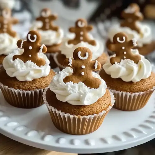 No-Bake Gingerbread Cheesecake Cups