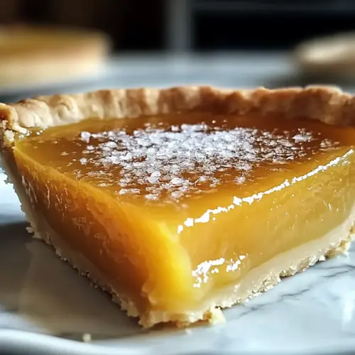 Tasty Salted Honey Pie