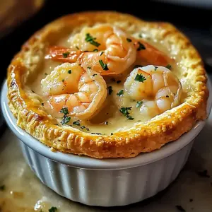 Shrimp & Lobster Cheddar Bay Biscuit Pot Pie