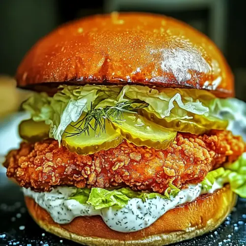 Crispy Dill Chicken Sandwich