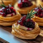 The Best Baked Cranberry Brie Bites