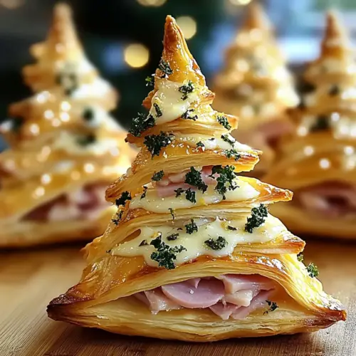 Ham & Cheese Christmas Trees