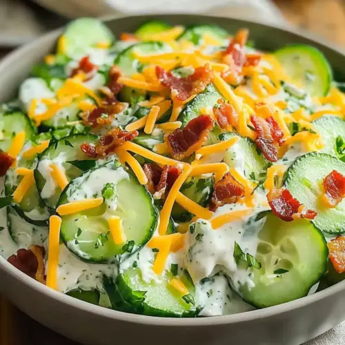 Cucumber Ranch Crack Salad