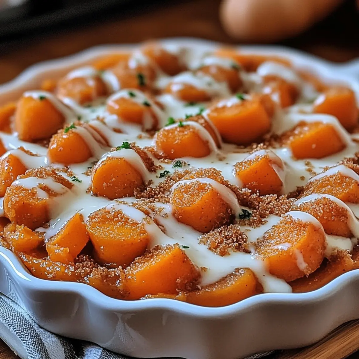 Tasty Scalloped Sweet Potatoes With Brown Sugar