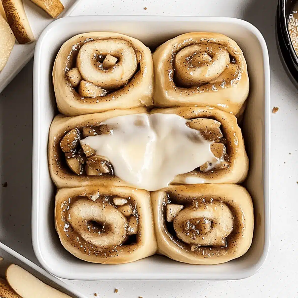 The Best Soft-Baked Apple Cinnamon Rolls