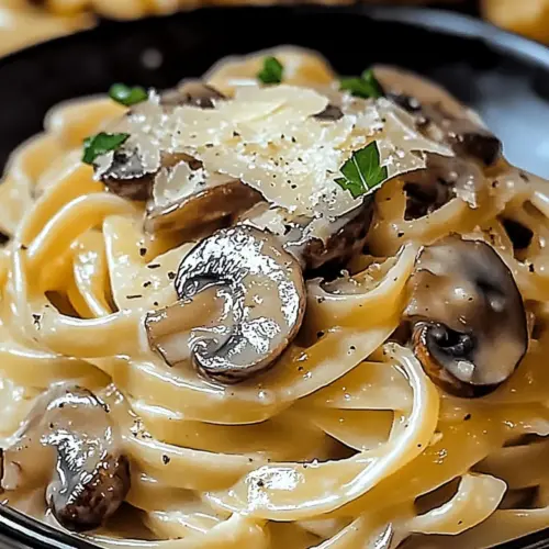 Caramelized Leek and Mushroom Gruyere Pasta