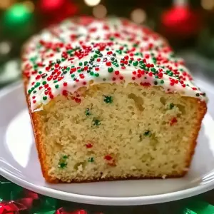 Christmas Sprinkle Buttermilk Bread